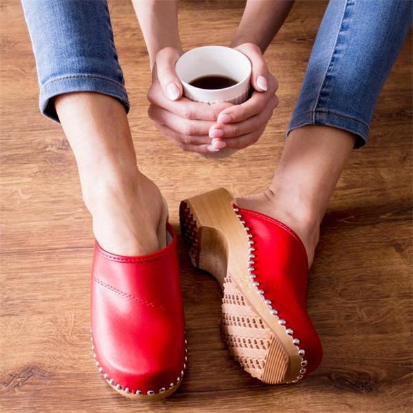 Women Swedish clogs Sandals